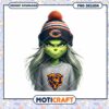 Grinch Girl Chicago Bears PNG Sublimation 1 Grinch Girl Chicago Bears PNG Sublimation