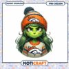 Grinch Girl Denver Broncos PNG Design 1 Grinch Girl Denver Broncos PNG Design
