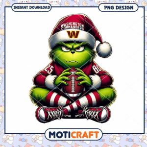 Grinch Commanders Christmas PNG