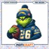 Grinch Chargers PNG Football Fanart 1 Grinch Chargers PNG Football Fanart
