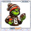 Grinch Browns Football PNG Sublimation
