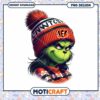 Grinch Bengals PNG Sublimation Design