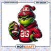 Grinch 49ers PNG Sublimation Design