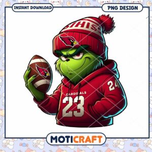 Grinch Arizona Cardinals PNG