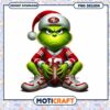 Grinch 49ers PNG Football Christmas