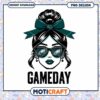 Gameday Girl PNG Eagles Sublimation Design