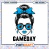 Gameday Girl PNG Carolina Panthers Design 2 Gameday Girl PNG Carolina Panthers Design
