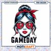Gameday Girl Buccaneers PNG Design 1 Gameday Girl Buccaneers PNG Design