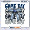 Game Day PNG Design with Football Bow Instant Download File 1 Game Day PNG Design with Football Bow Instant Download File
