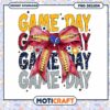 Game Day PNG Design with Bow Instant Download for Sports Fans 2 Game Day PNG Design with Bow Instant Download for Sports Fans