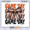 Game Day Football Bow PNG Design for Instant Download Art