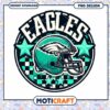 Eagles Helmet PNG Design Instant Download