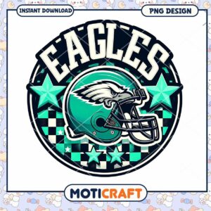 Eagles Helmet PNG Design Instant Download