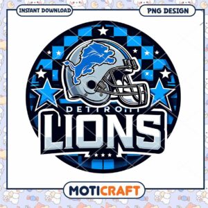 Detroit Lions PNG Logo Design