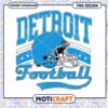 Detroit Football Helmet PNG Design 2 Detroit Football Helmet PNG Design
