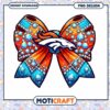Denver Broncos Rhinestone Bow PNG 1 Denver Broncos Rhinestone Bow PNG
