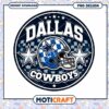 Dallas Cowboys Helmet PNG Design