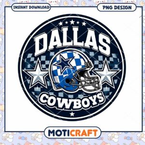 Dallas Cowboys Helmet PNG Design