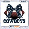 Dallas Cowboys Football Bow PNG