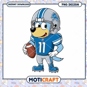 Cute Football Dog PNG Design