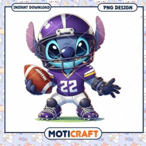 Cute Football Character PNG Design for Instant Download Art