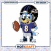 Cute Dog Ravens Football Player PNG 1 Cute Dog Ravens Football Player PNG