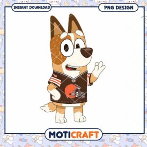 Cute Dog PNG Browns Football Mascot