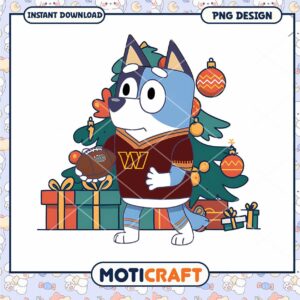 Cute Dog Christmas PNG Design