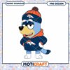 Cute Dog Broncos PNG Design 1 Cute Dog Broncos PNG Design
