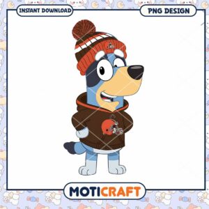 Cute Cartoon Dog PNG Browns Fan