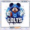 Colts Mickey Mouse PNG Design 2 Colts Mickey Mouse PNG Design