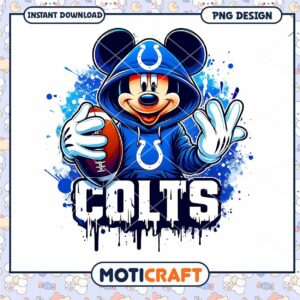 Colts Mickey Mouse PNG Design