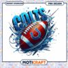 Colts Football PNG Design Instant Download