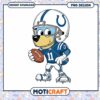 Colts Dog Mascot PNG Instant Download