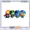 Colorful Emotion Characters Football PNG Instant Download Art 2 Colorful Emotion Characters Football PNG Instant Download Art