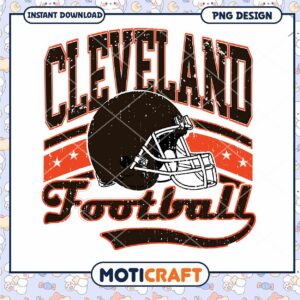 Cleveland Football PNG Design
