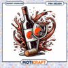 Cleveland Browns Wine PNG Design