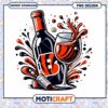 Cincinnati Bengals Wine PNG Design 2 Cincinnati Bengals Wine PNG Design