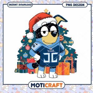 Christmas Titans Dog PNG Design