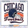 Chicago Football Helmet PNG Design 2 Chicago Football Helmet PNG Design