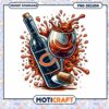 Chicago Bears Wine PNG Design Download