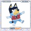 Cheerful Cartoon Dog in Sports Jersey PNG Instant Download Design 2 Cheerful Cartoon Dog in Sports Jersey PNG Instant Download Design