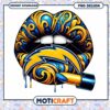 Chargers Lips PNG Design Download 2 Chargers Lips PNG Design Download