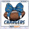 Chargers Football PNG Sublimation Design