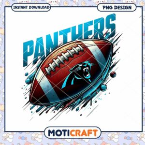 Carolina Panthers Football PNG