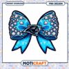 Carolina Panthers Bow PNG Design 2 Carolina Panthers Bow PNG Design