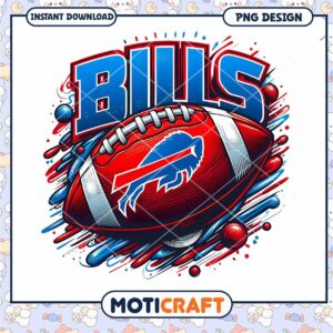 Buffalo Bills PNG Sublimation Design