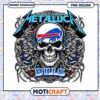 Buffalo Bills Metallica Skull PNG Design 1 Buffalo Bills Metallica Skull PNG Design
