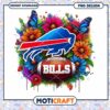 Buffalo Bills Floral PNG Sublimation
