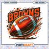 Browns Football PNG Design Instant Download